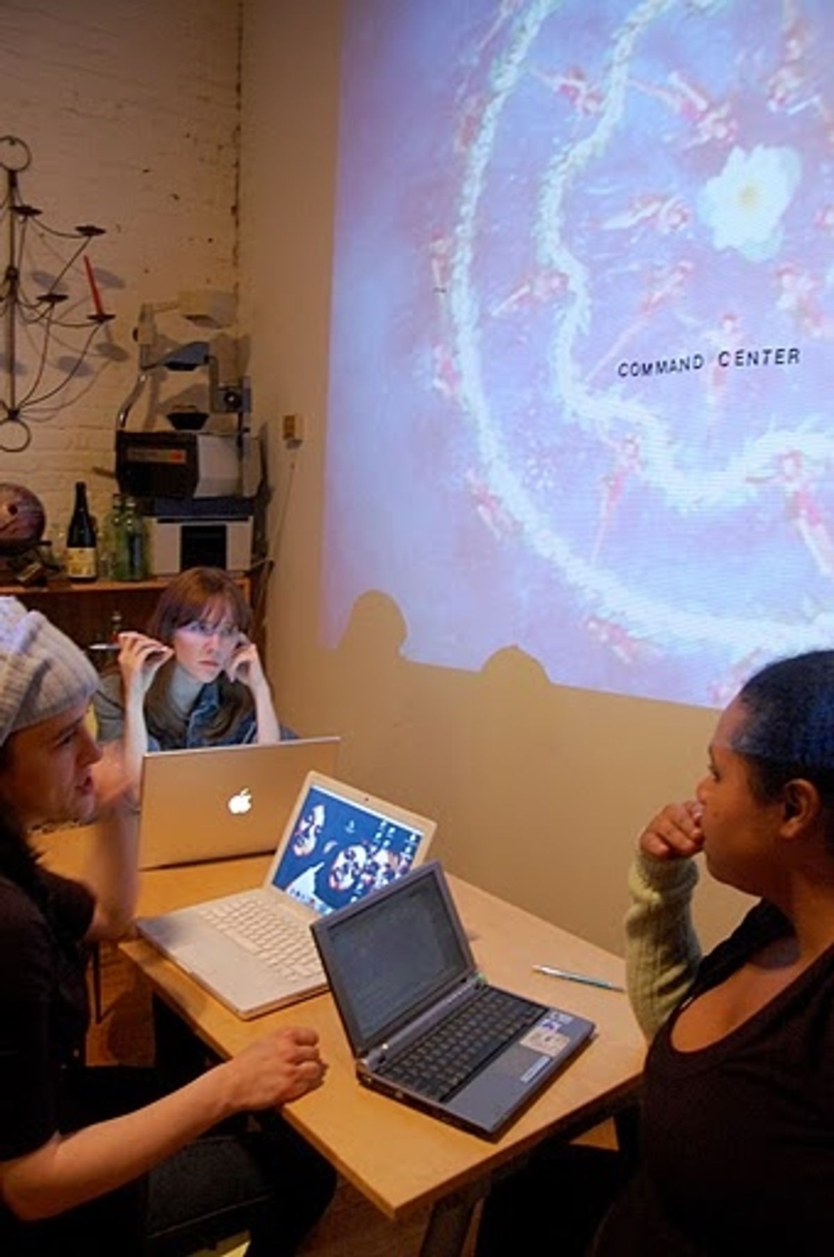 Erica Livingston, Cara Francis & Desiree Burch at 